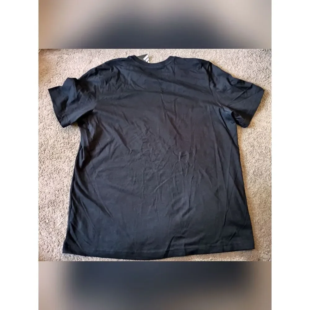 Adidas Camo Man's Black SS Graphic T-shirt Size XL BRAND NEW WITH TAGS